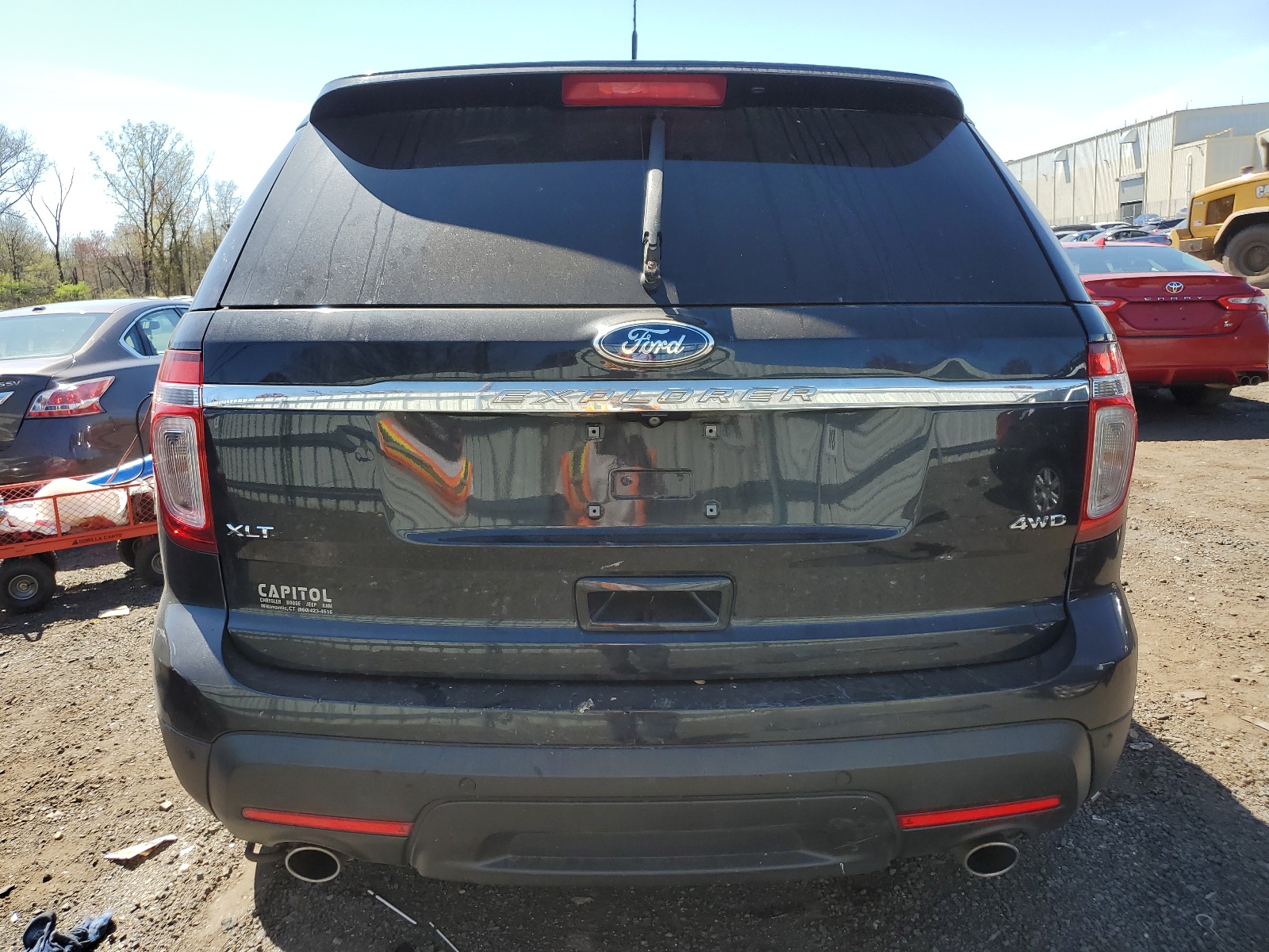 1FM5K8D80EGB47427 2014 Ford Explorer Xlt