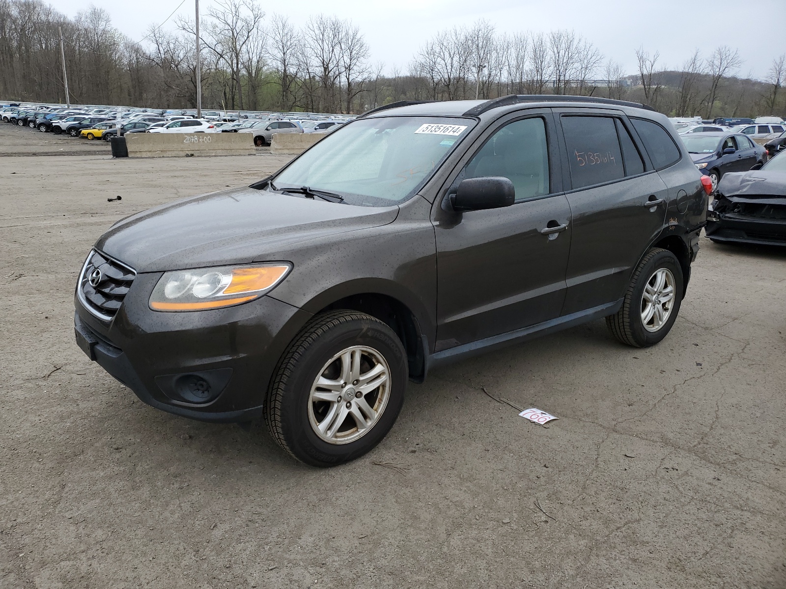 5XYZGDAB8BG032038 2011 Hyundai Santa Fe Gls