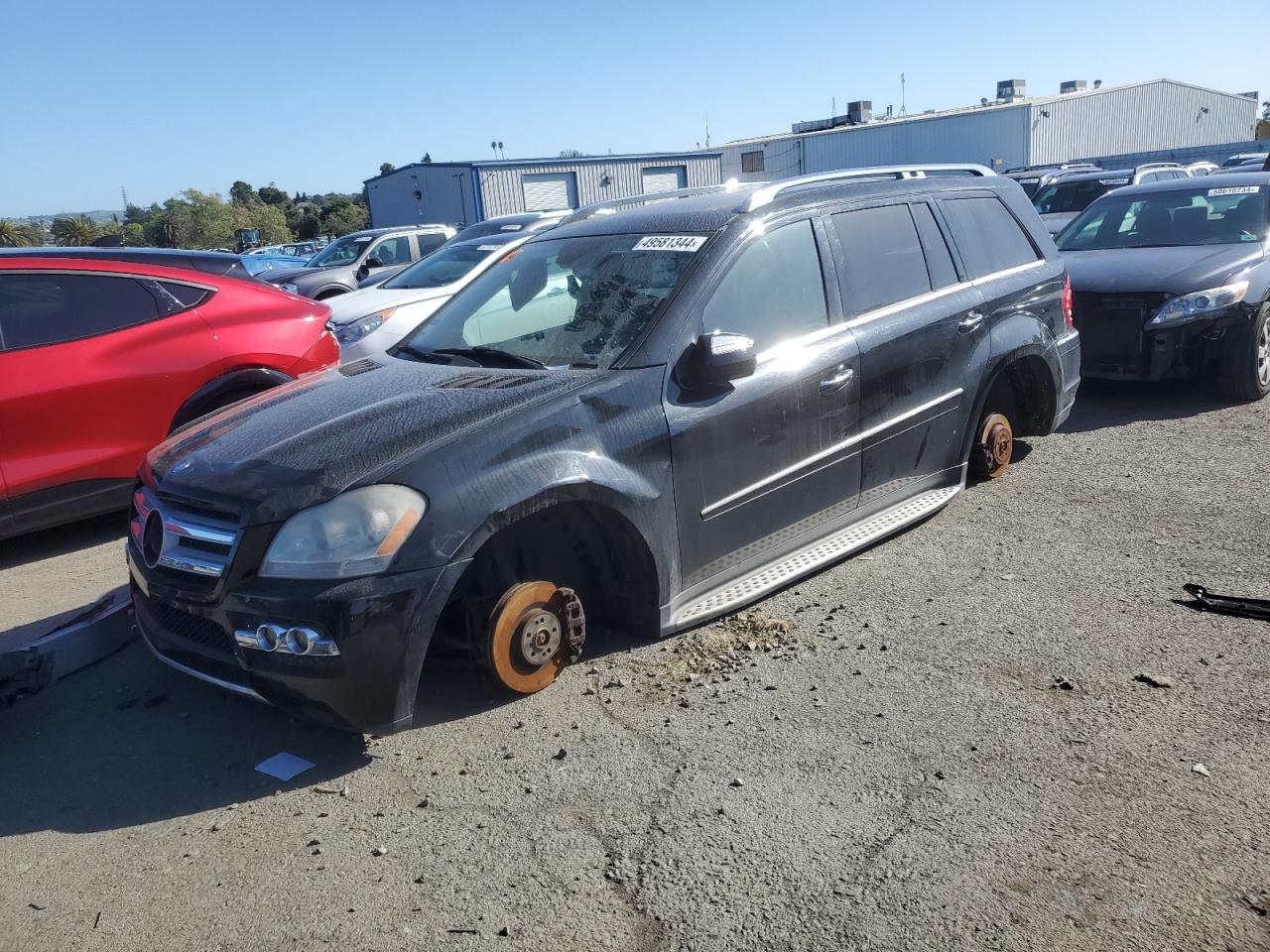 2010 Mercedes-Benz Gl 450 4Matic продається в Vallejo, CA - Undercarriage