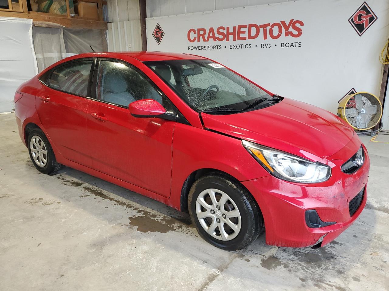 KMHCT4AE1DU489458 2013 Hyundai Accent Gls