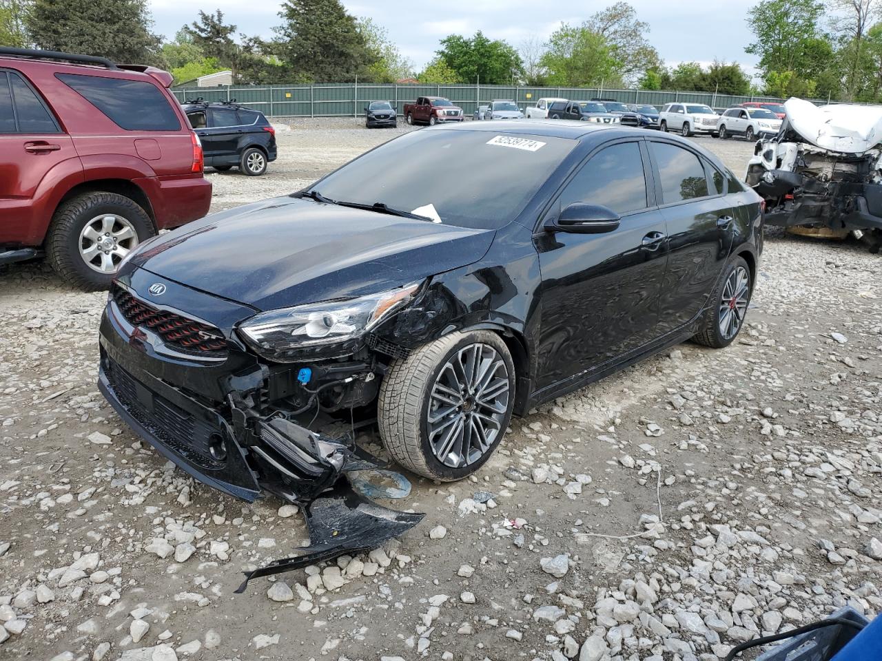 2021 Kia Forte Gt VIN: 3KPF44AC5ME339509 Lot: 52539774