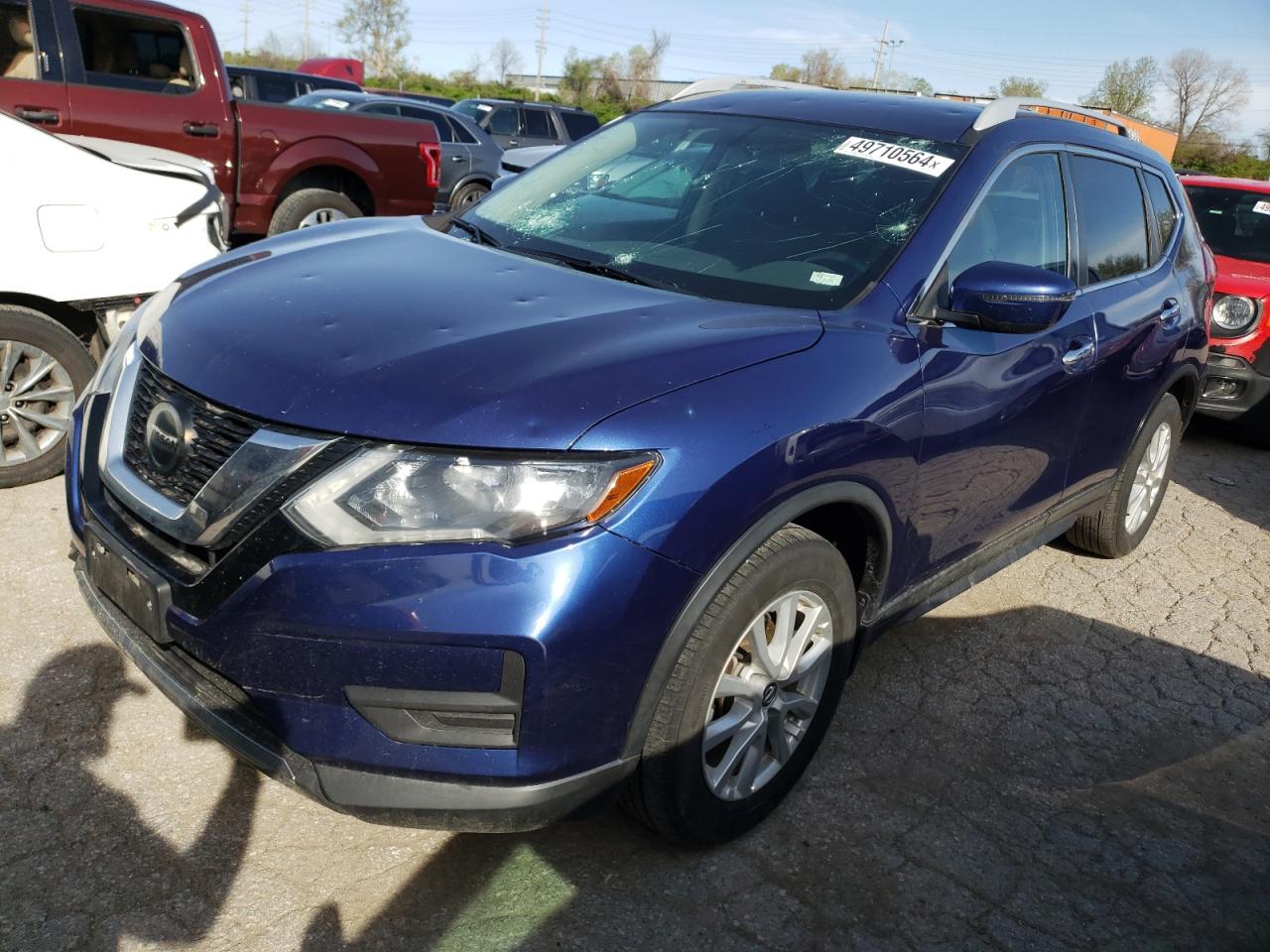 2018 Nissan Rogue S VIN: 5N1AT2MT7JC742385 Lot: 49710564