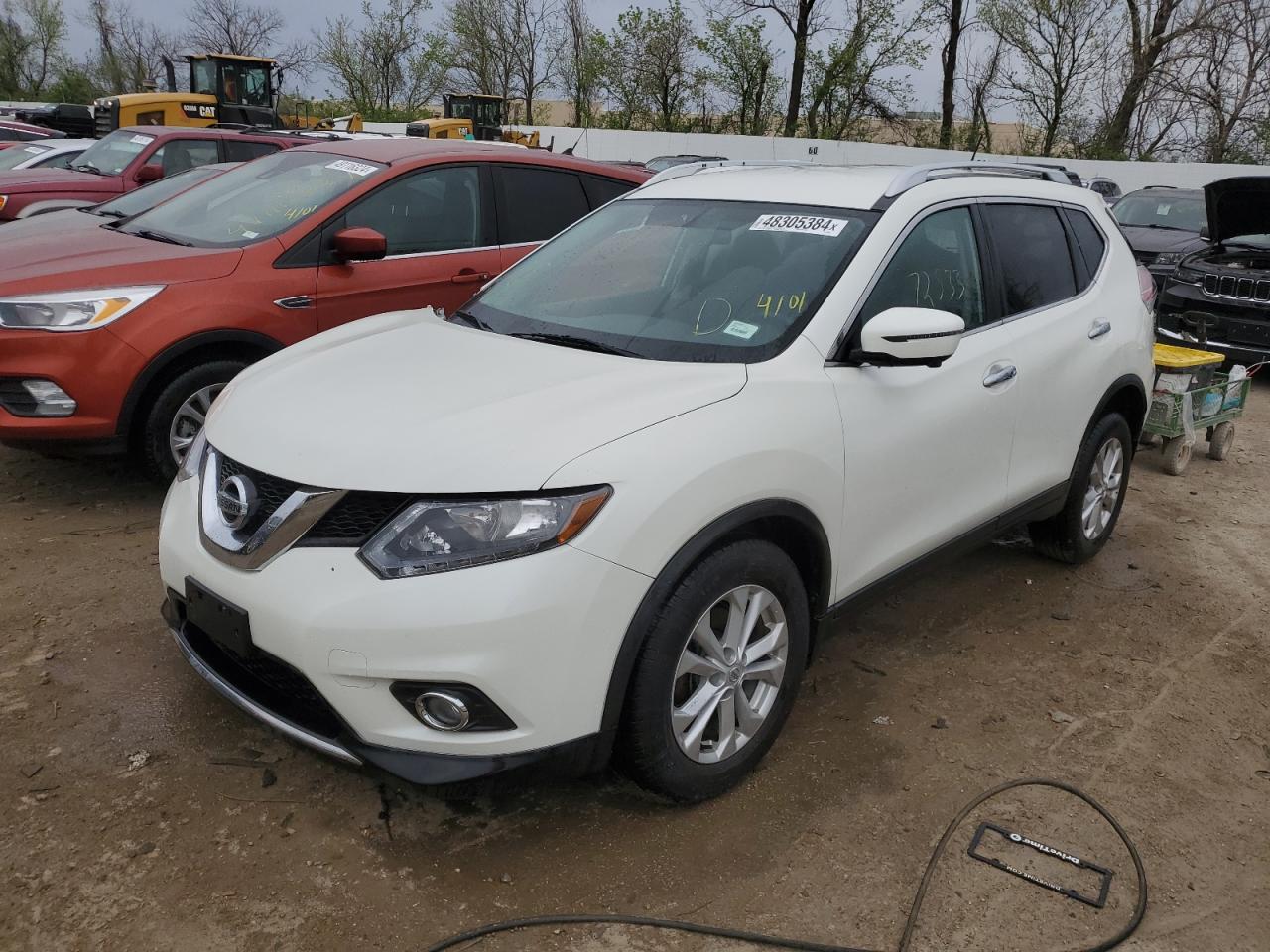 2016 Nissan Rogue S VIN: KNMAT2MV8GP709788 Lot: 48305384