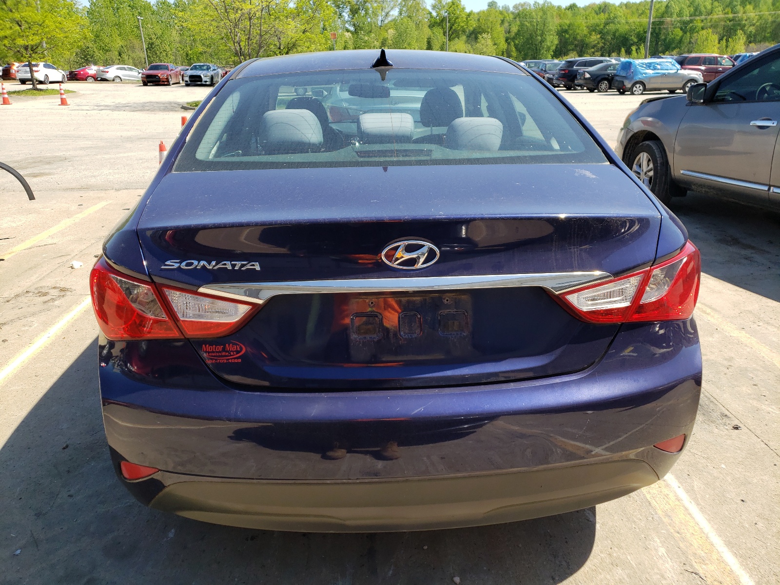 2014 Hyundai Sonata Gls vin: 5NPEB4AC3EH882887