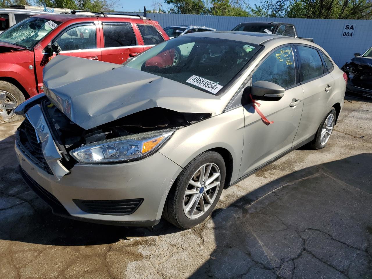 2015 Ford Focus Se VIN: 1FADP3F28FL292677 Lot: 49684954