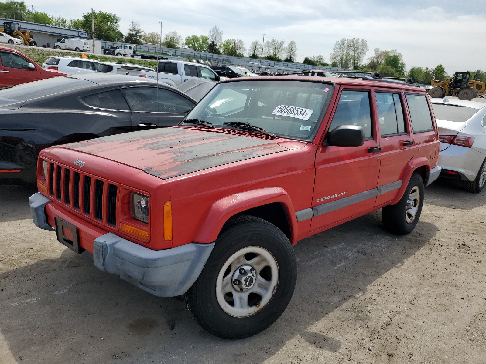 1J4FF48S21L590816 2001 Jeep Cherokee Sport