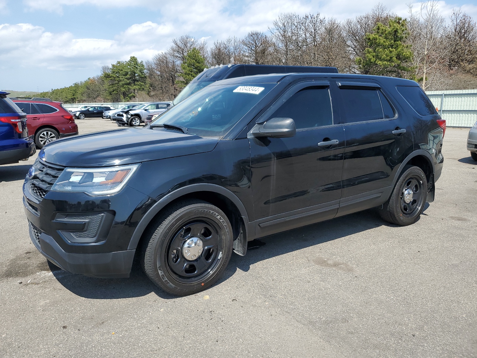 2018 Ford Explorer Police Interceptor vin: 1FM5K8AR3JGC17753