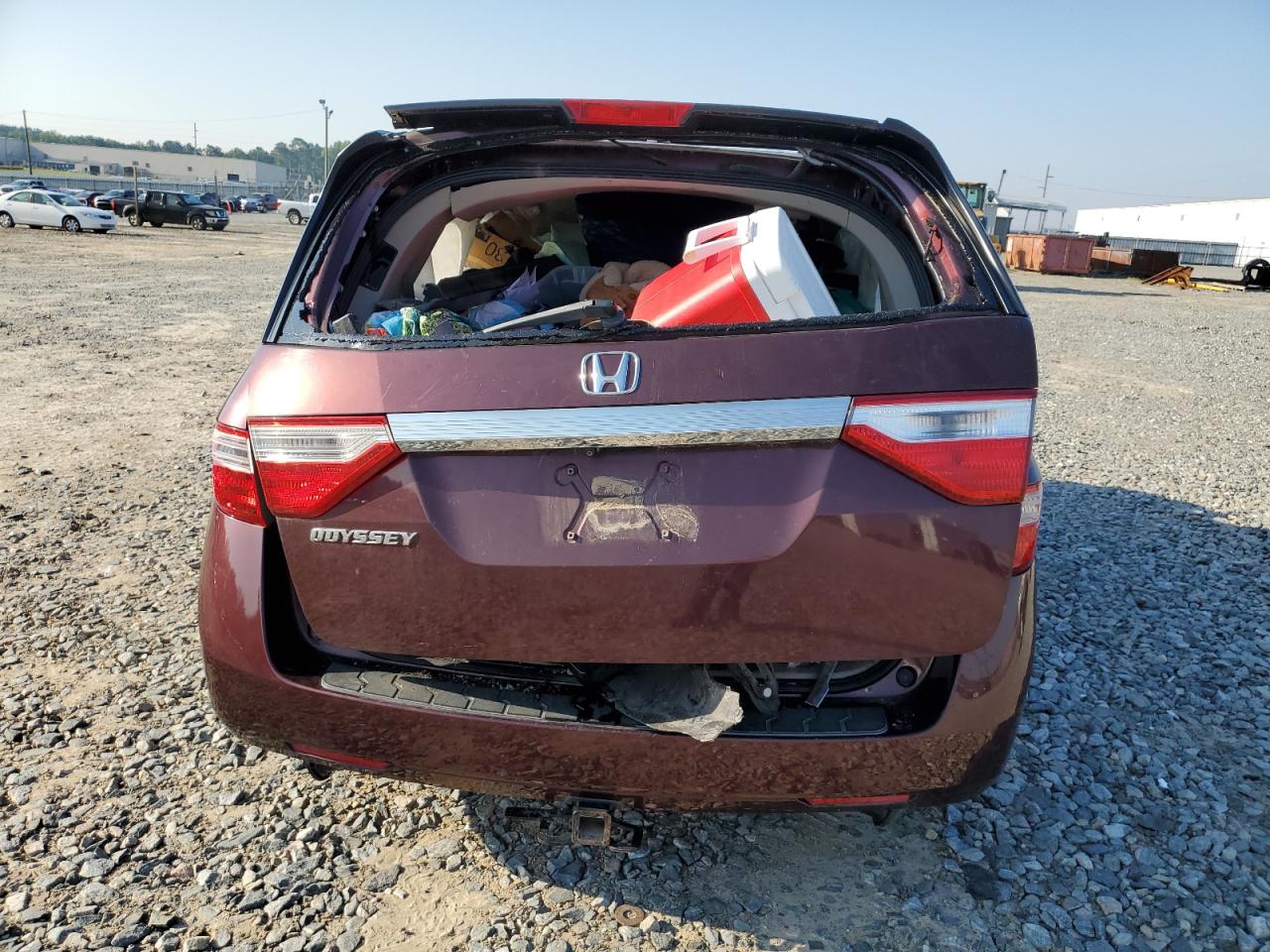 2012 Honda Odyssey Exl VIN: 5FNRL5H6XCB122245 Lot: 52194774