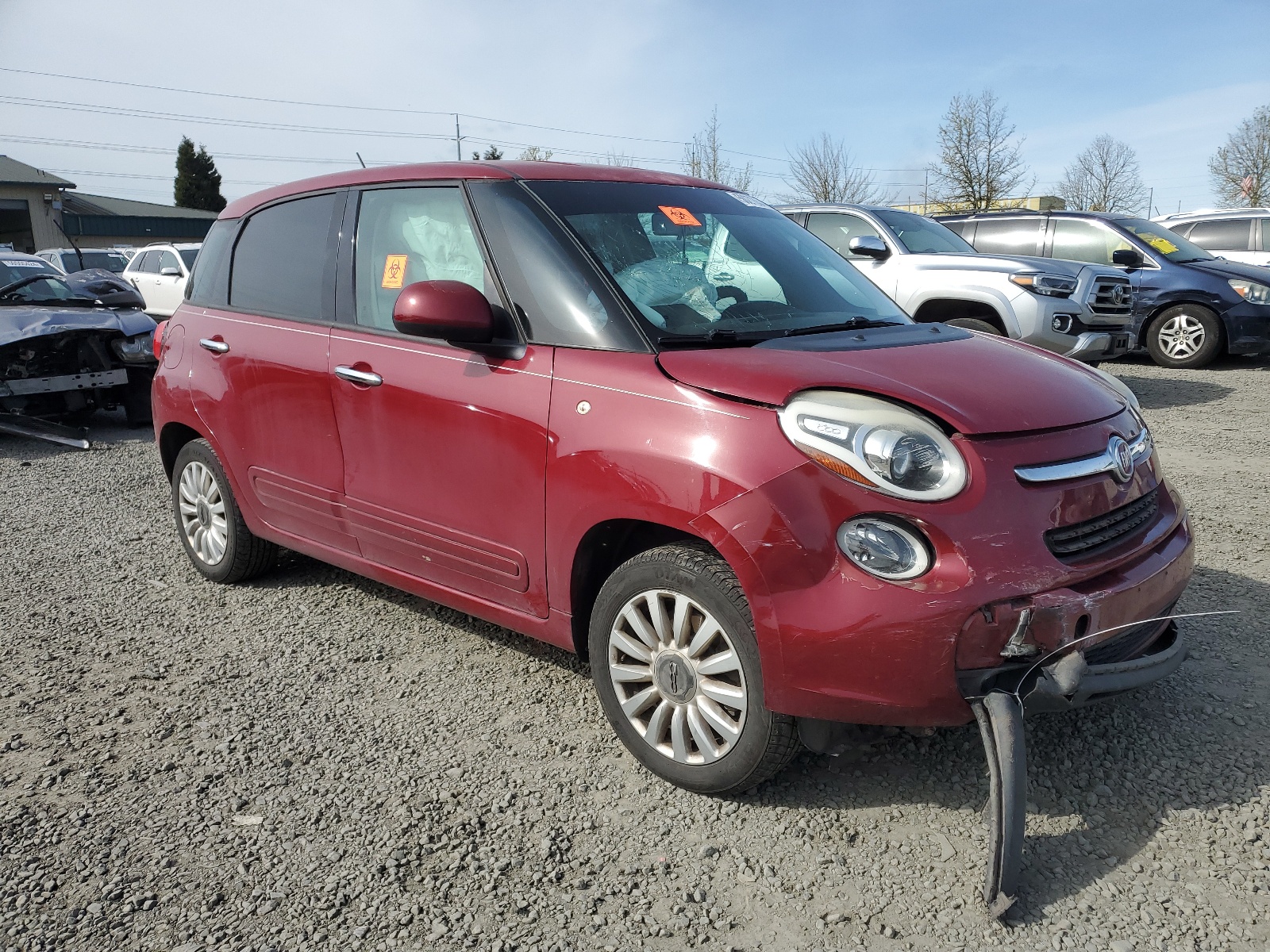ZFBCFABH1EZ020364 2014 Fiat 500L Easy