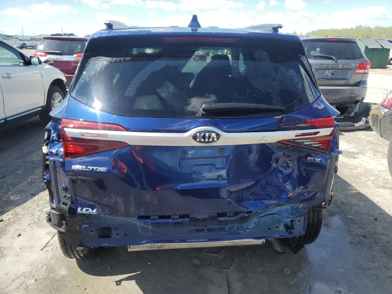 2021 Kia Seltos Ex VIN: KNDERCAA1M7222208 Lot: 50134944