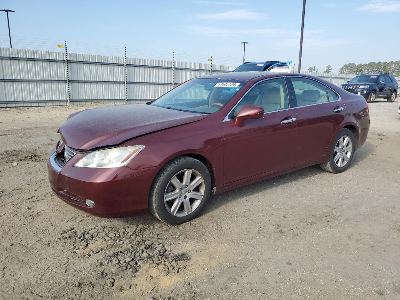 2008 Lexus Es 350 VIN: JTHBJ46G382212892 Lot: 51545484