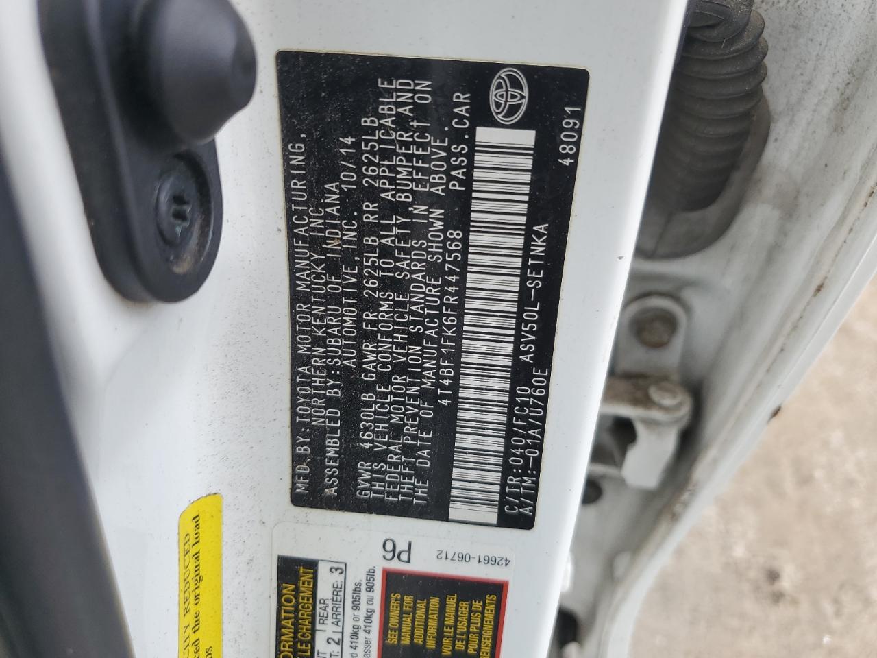 2015 Toyota Camry - Image 15