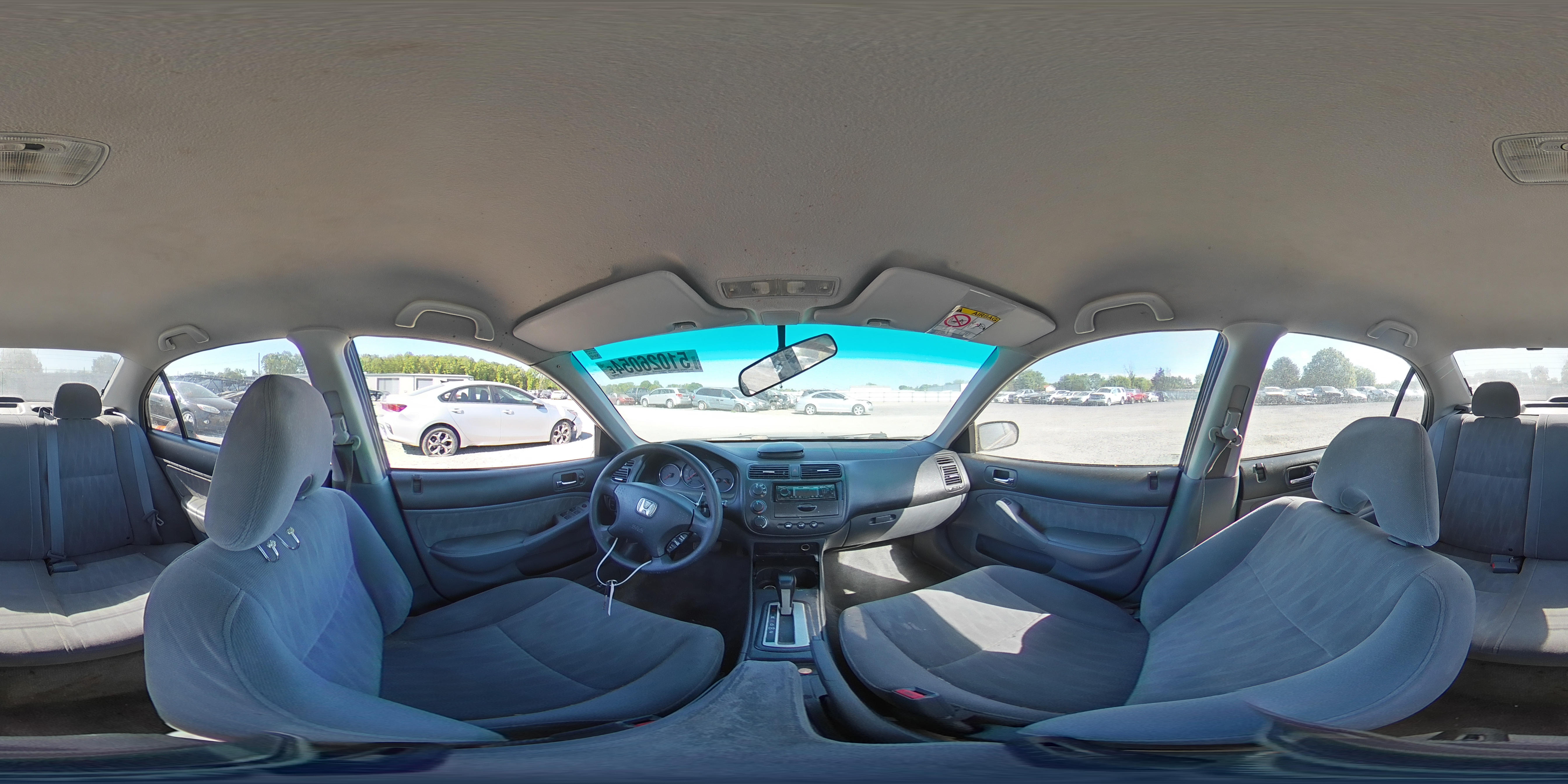 2004 Honda Civic Lx VIN: 2HGES16524H616245 Lot: 51026054