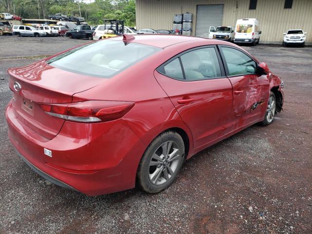  HYUNDAI ELANTRA 2017 Красный