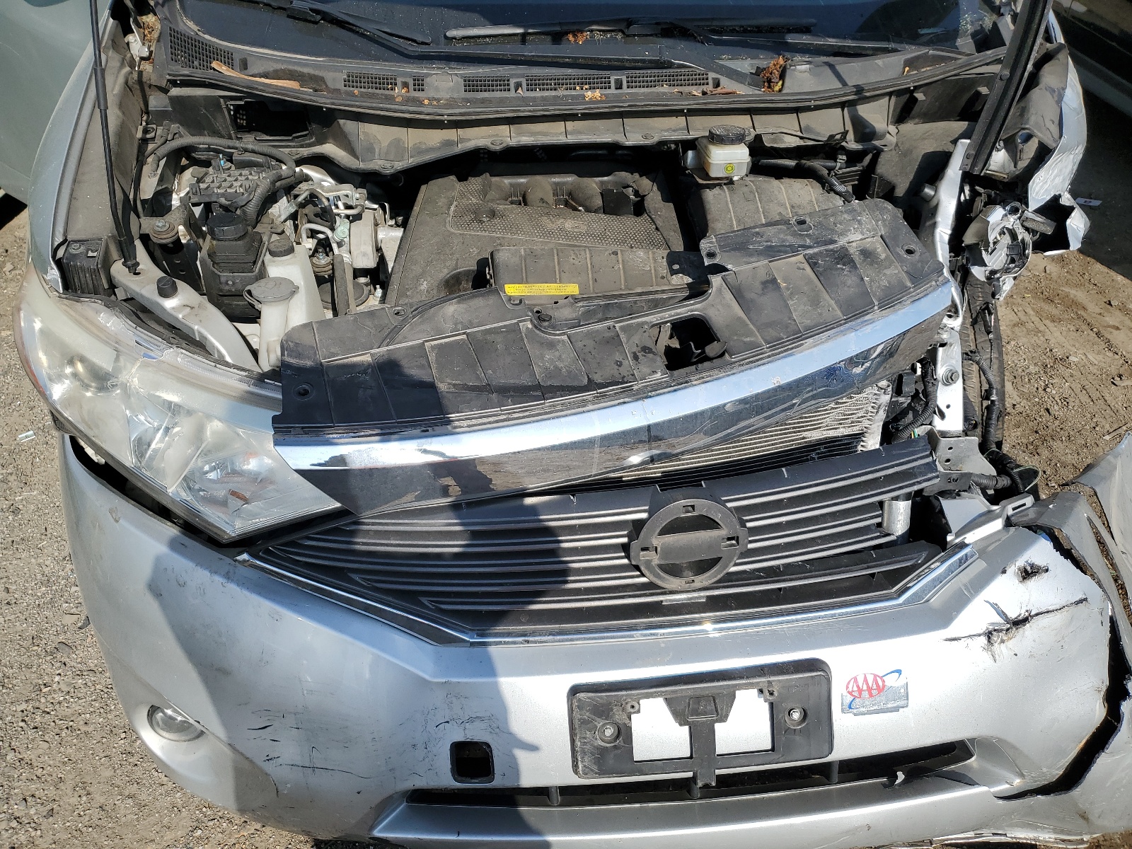 JN8AE2KPXF9123647 2015 Nissan Quest S