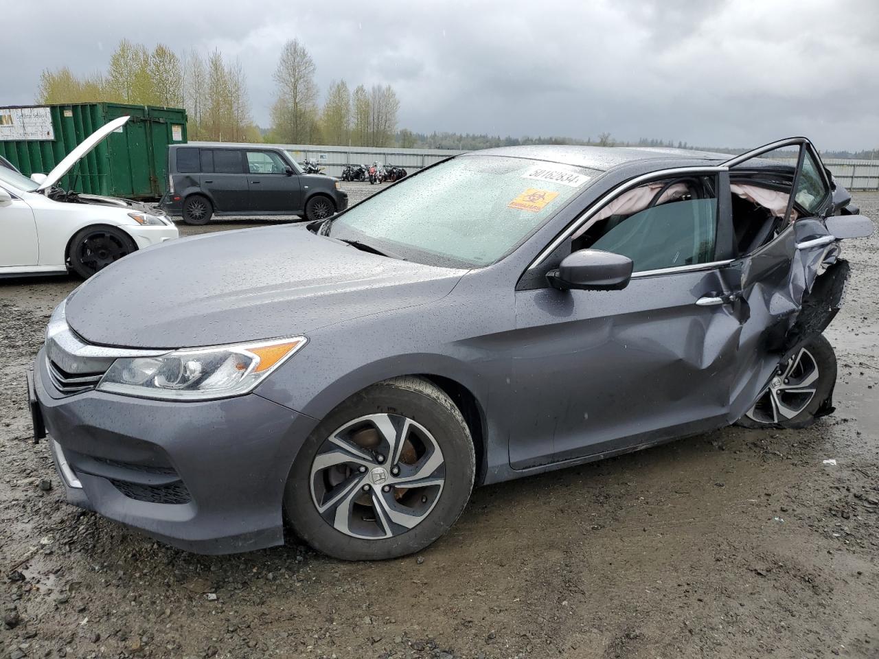 2017 Honda Accord Lx VIN: 1HGCR2F38HA054508 Lot: 50162834