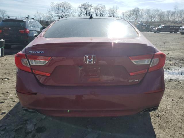  HONDA ACCORD 2019 Czerwony