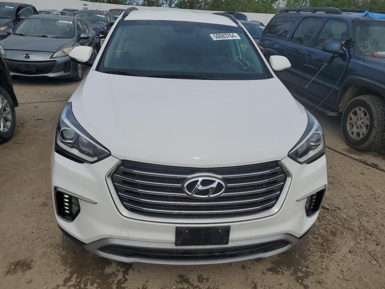 2017 Hyundai Santa Fe Se VIN: KM8SNDHF5HU224567 Lot: 48108754