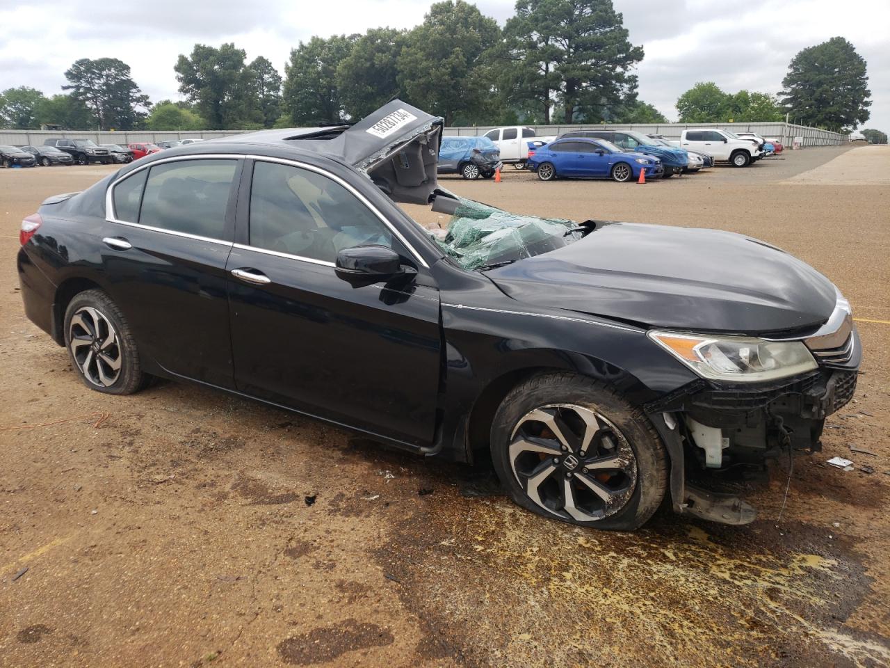 2016 Honda Accord Ex VIN: 1HGCR2F02GA054959 Lot: 50287734