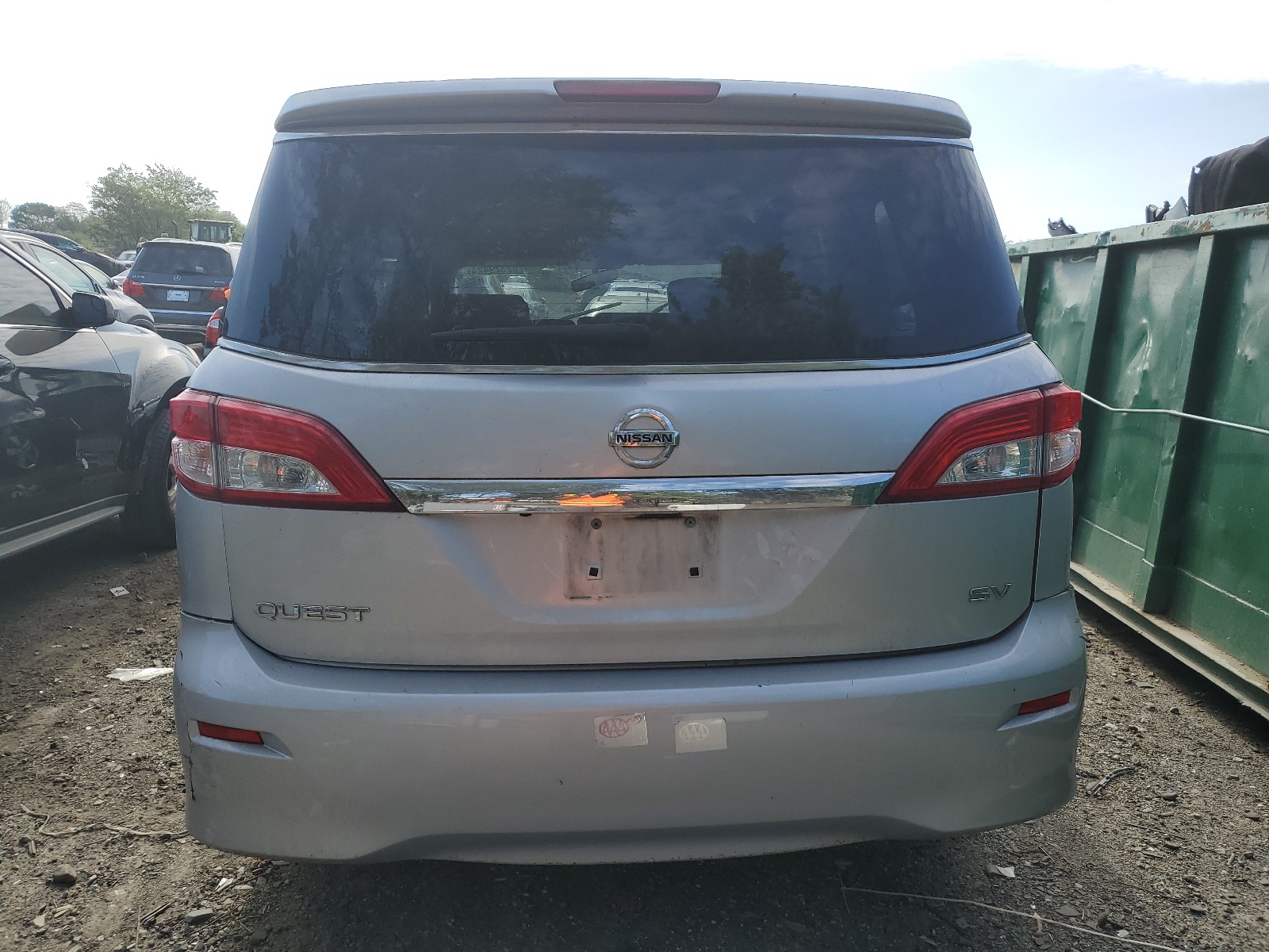 JN8AE2KPXF9123647 2015 Nissan Quest S