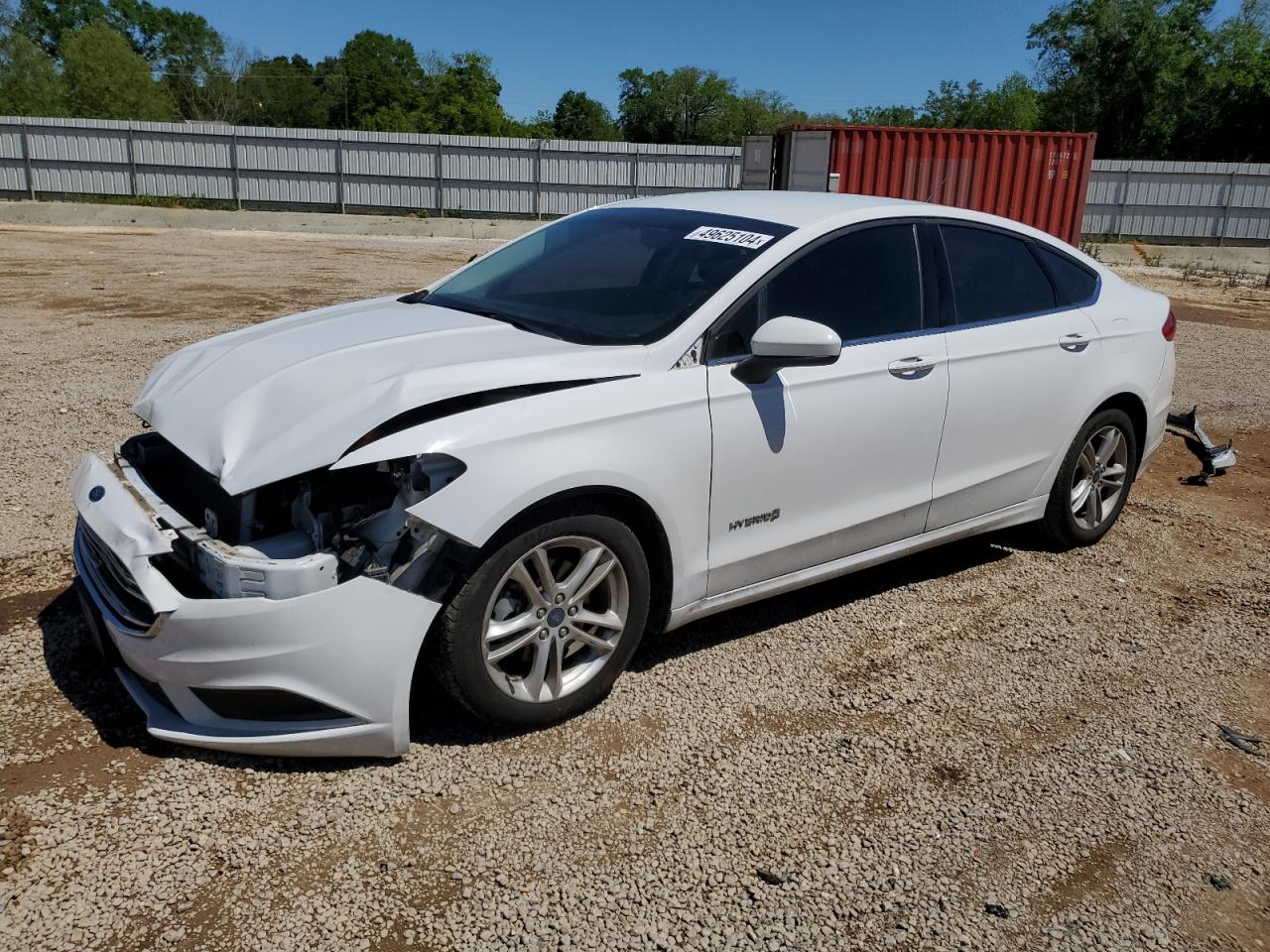 2018 Ford Fusion Se Hybrid VIN: 3FA6P0LUXJR177716 Lot: 49625104