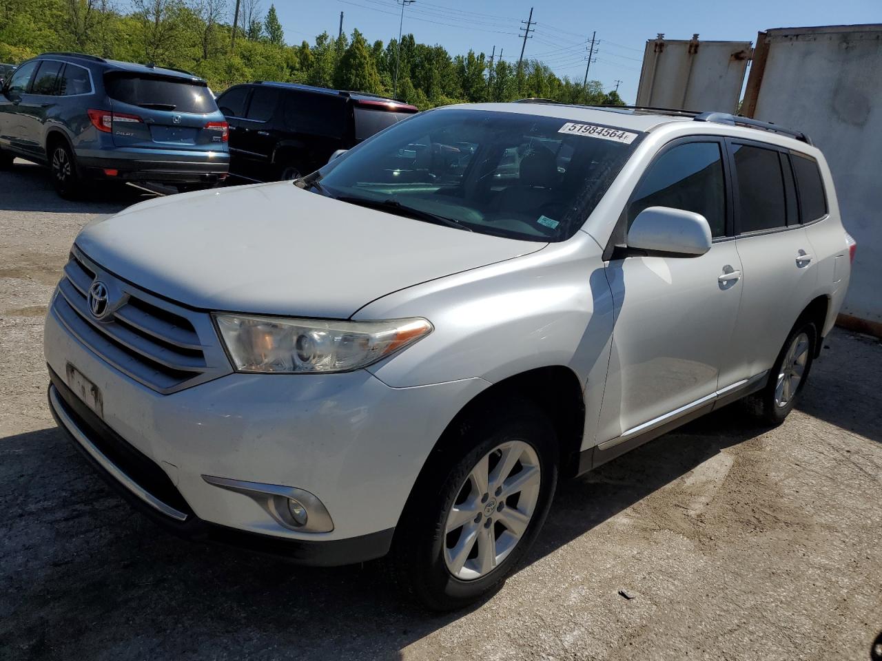 2011 Toyota Highlander Base VIN: 5TDBK3EH1BS044964 Lot: 48120044