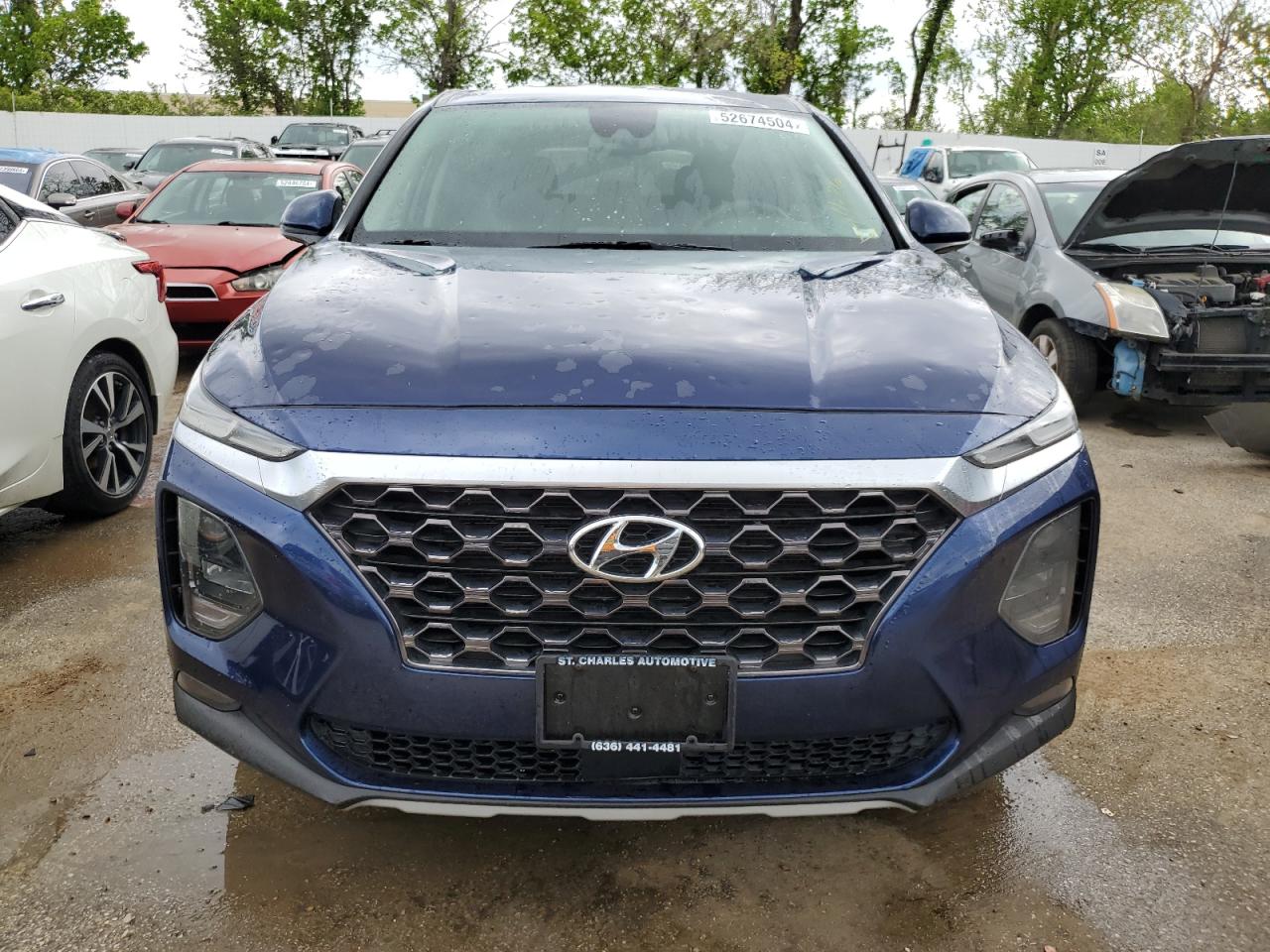 2020 Hyundai Santa Fe Sel VIN: 5NMS33AD7LH156124 Lot: 52674504