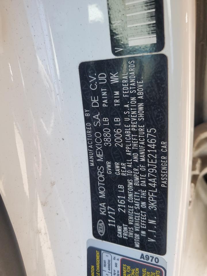 2018 Kia Forte Lx VIN: 3KPFL4A79JE214675 Lot: 51774044