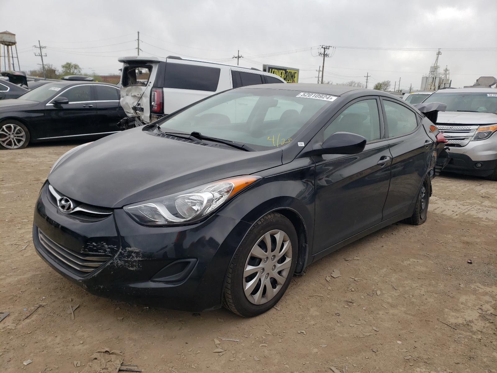 5NPDH4AE1DH223359 2013 Hyundai Elantra Gls