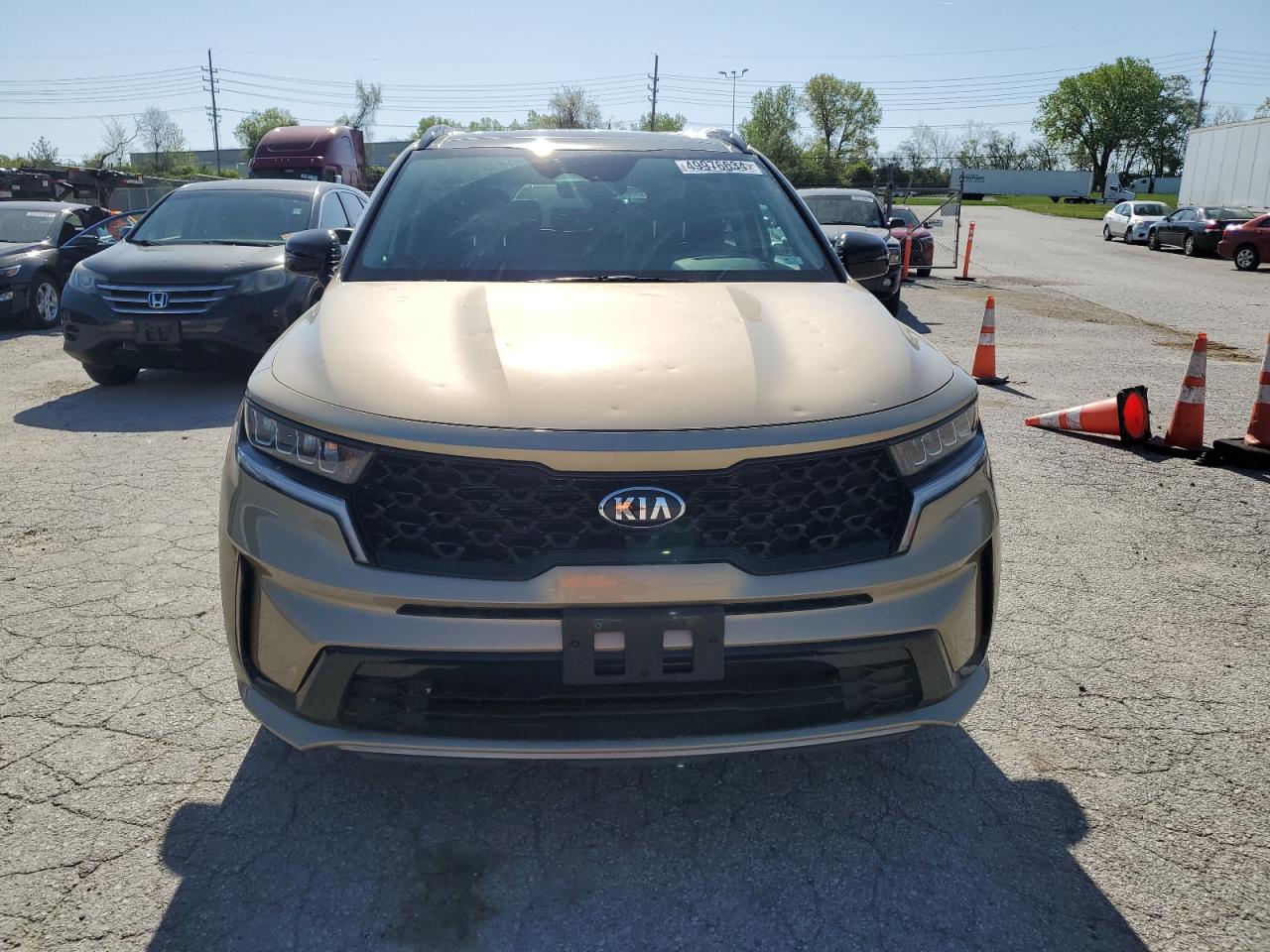 2021 Kia Sorento S VIN: 5XYRL4LCXMG006240 Lot: 49976634