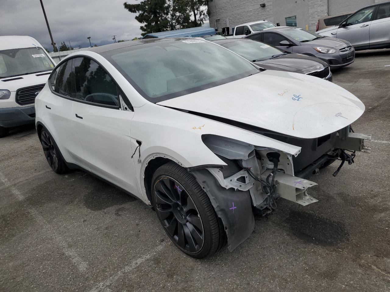 2020 Tesla Model Y VIN: 5YJYGDEF7LF023526 Lot: 51848614