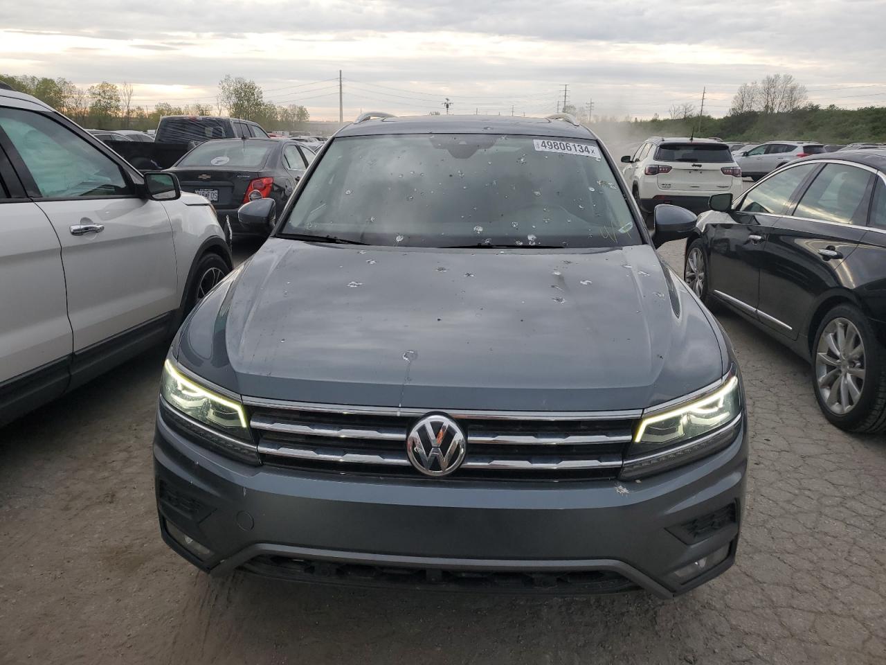 2019 Volkswagen Tiguan Sel Premium VIN: 3VV4B7AX8KM195282 Lot: 49806134