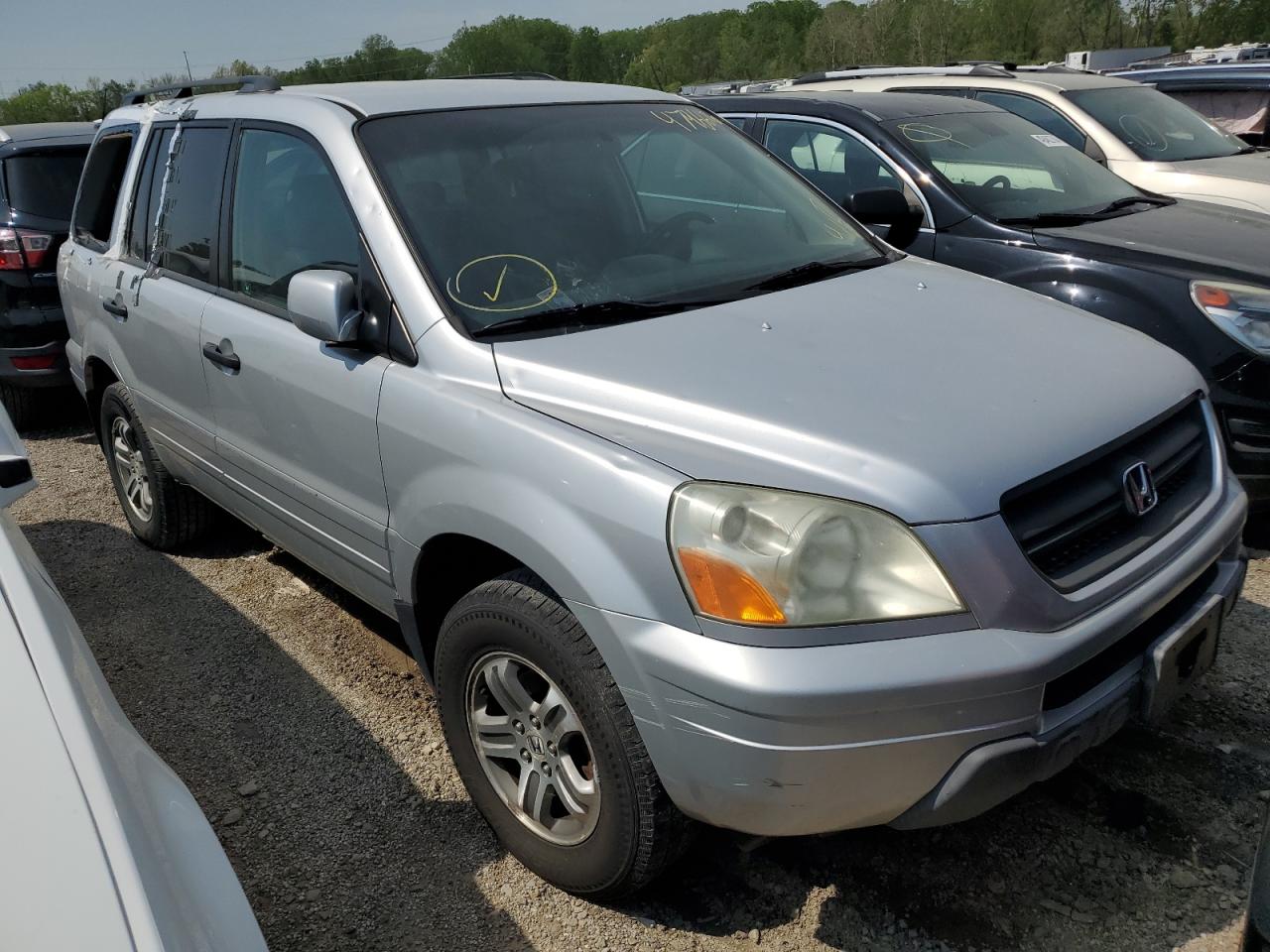 2004 Honda Pilot Exl VIN: 2HKYF18664H591301 Lot: 47966744