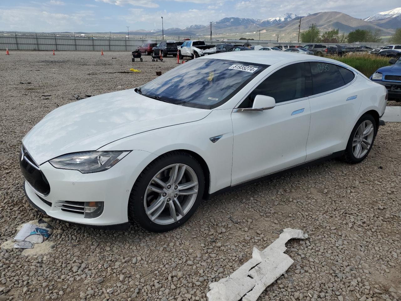 2015 Tesla Model S VIN: 5YJSA1E27FF113931 Lot: 51935274