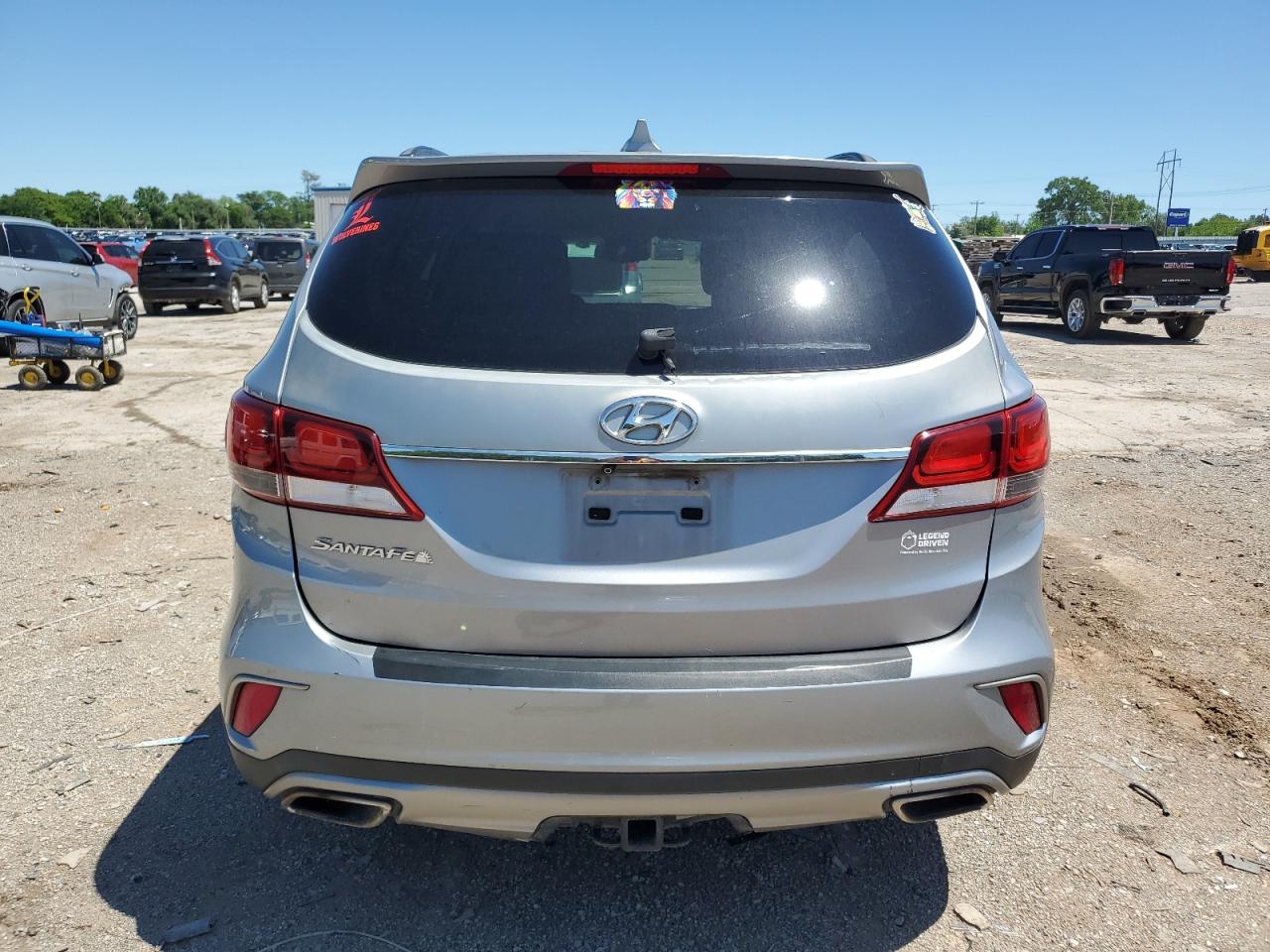 2017 Hyundai Santa Fe Se VIN: KM8SM4HF7HU234701 Lot: 52705534