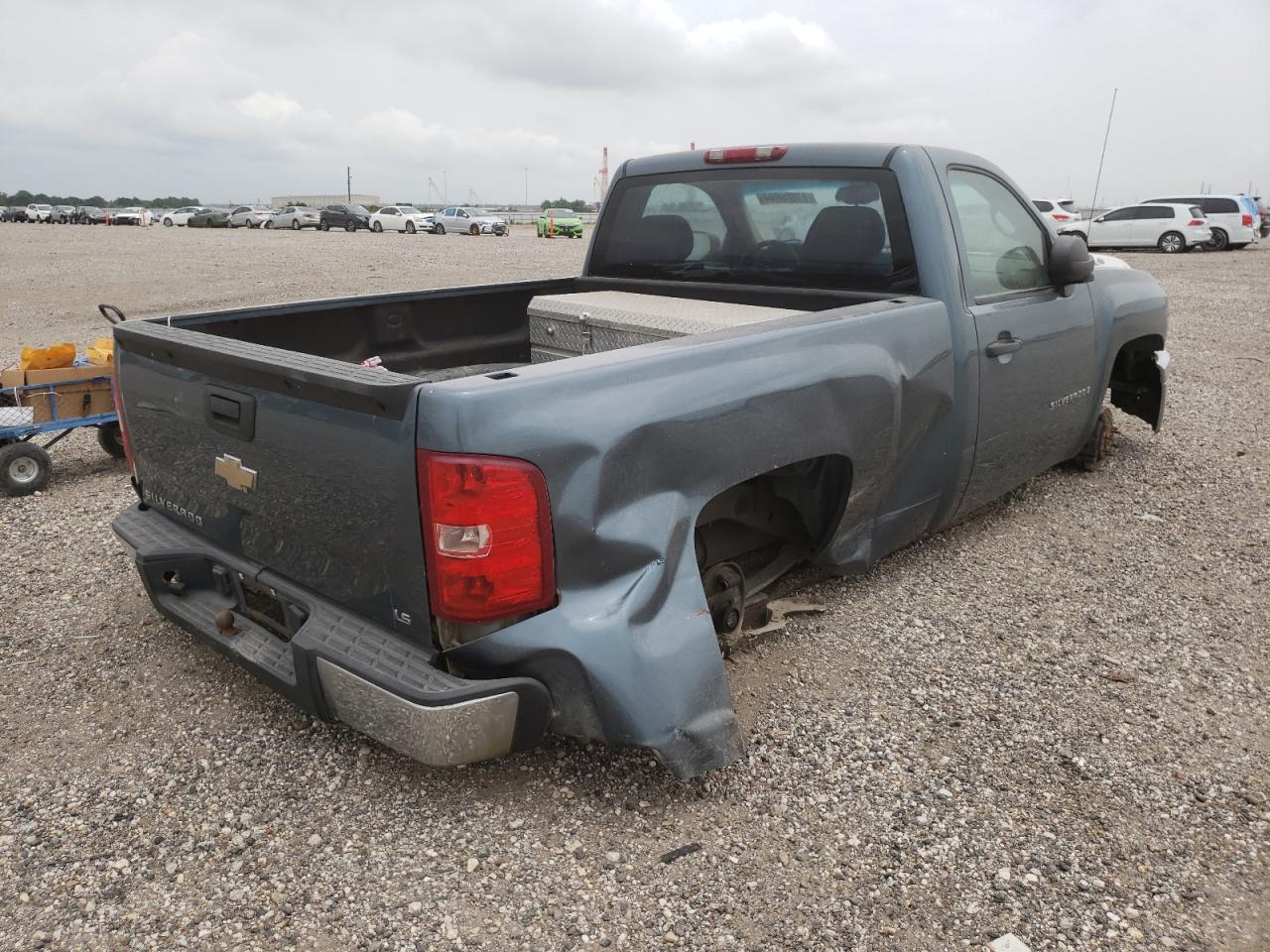 2008 Chevrolet Silverado C1500 grey null gas 1GCEC14X48Z192606 photo #4