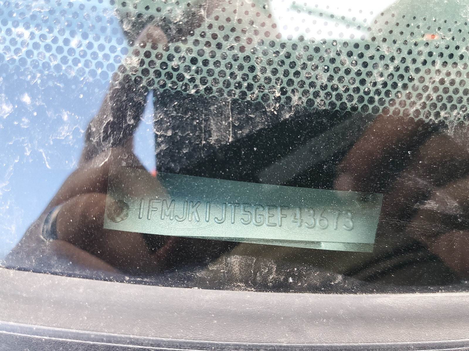 1FMJK1JT5GEF43673 2016 Ford Expedition El Xlt