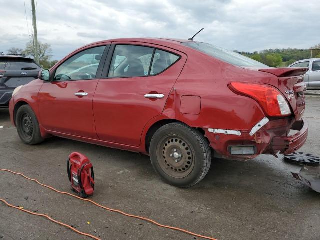 Sedans NISSAN VERSA 2013 Red