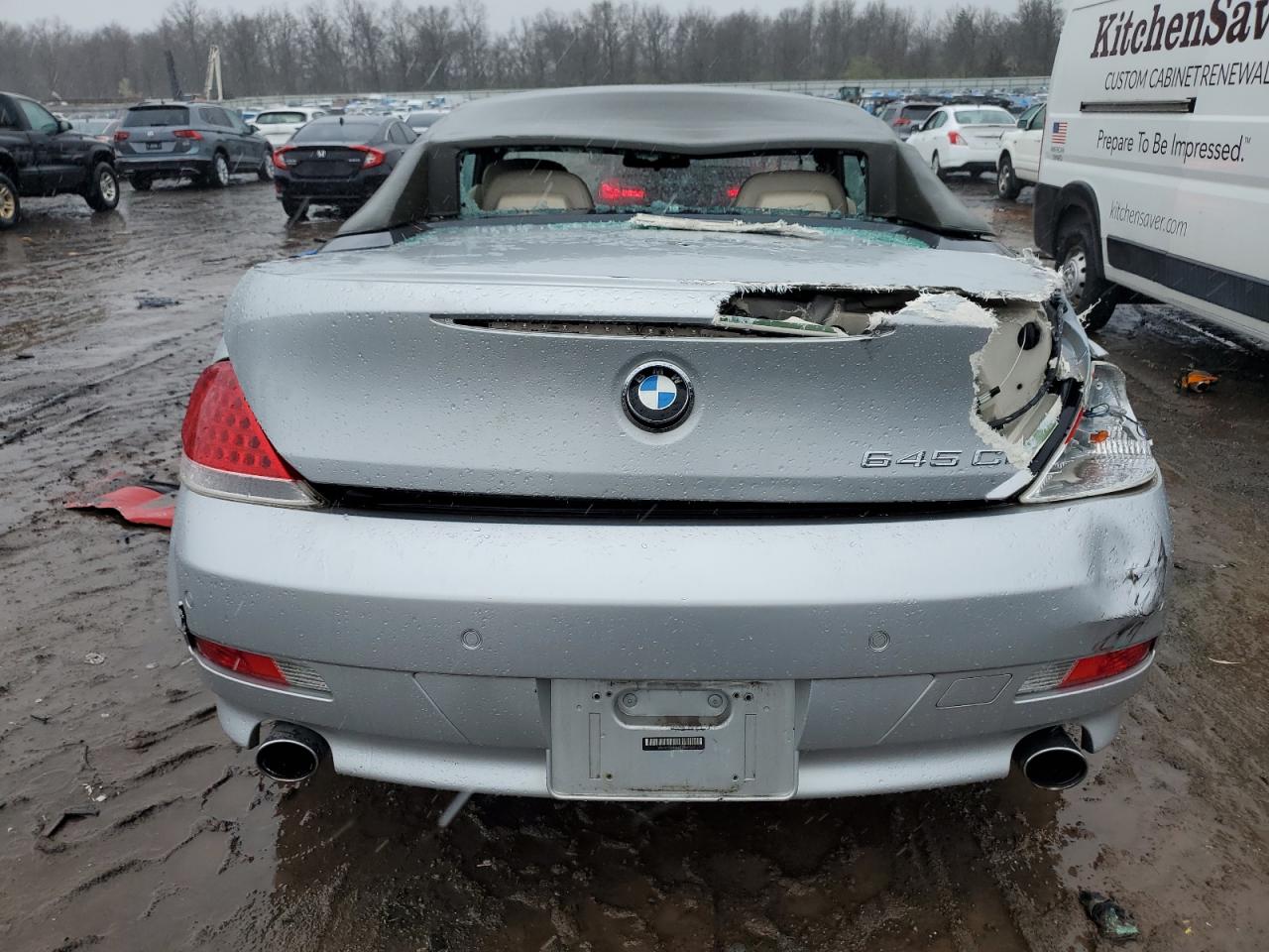 WBAEK73465B323257 2005 BMW 645 Ci Automatic