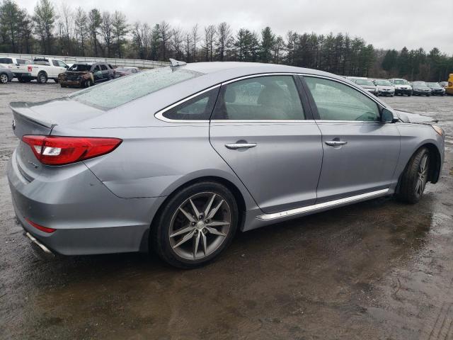  HYUNDAI SONATA 2015 Серебристый