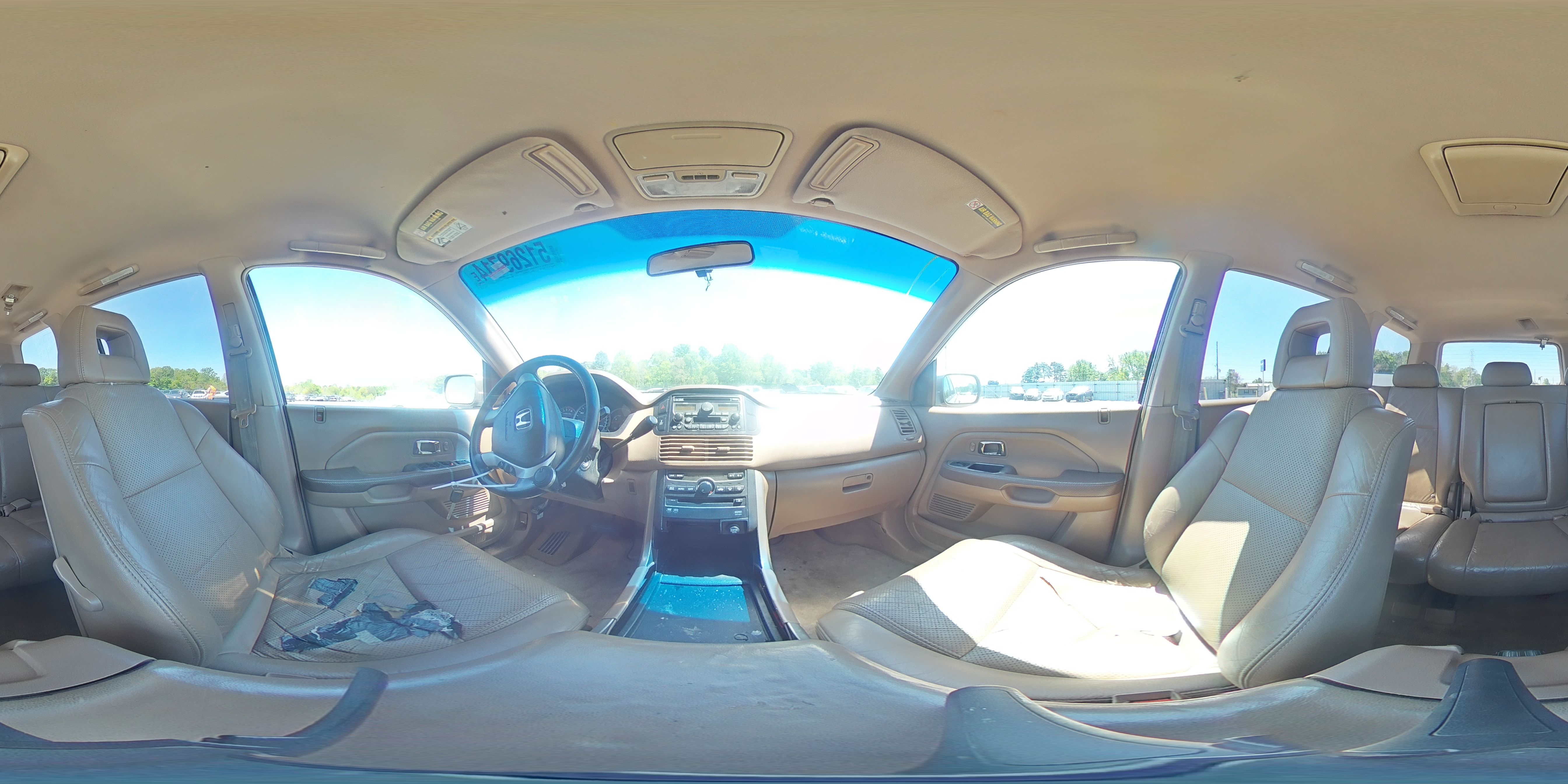 2003 Honda Pilot Exl VIN: 2HKYF18663H591863 Lot: 51269714