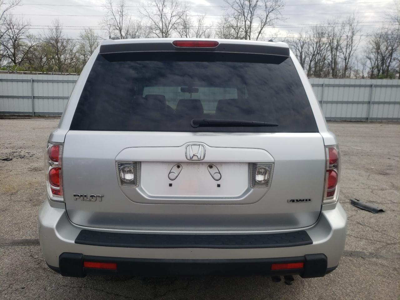 2006 Honda Pilot Ex VIN: 2HKYF18586H561596 Lot: 51215124