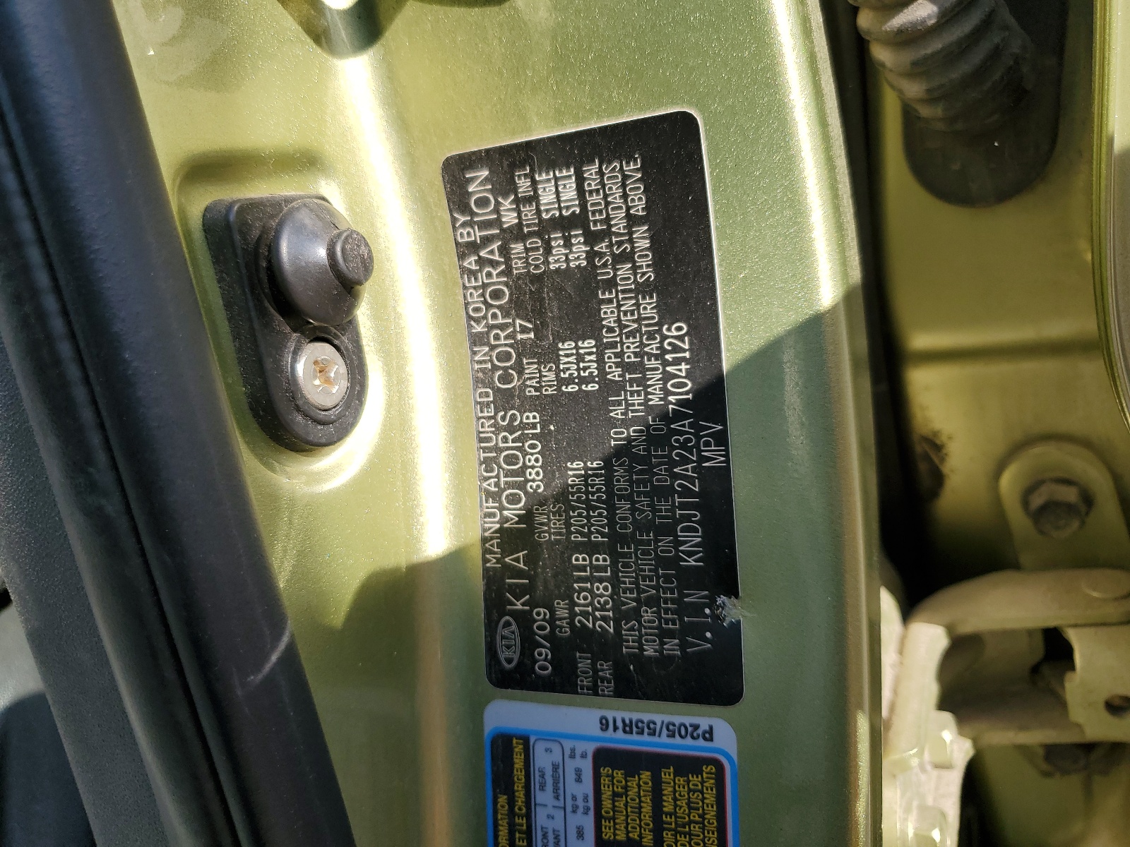 KNDJT2A23A7104126 2010 Kia Soul +