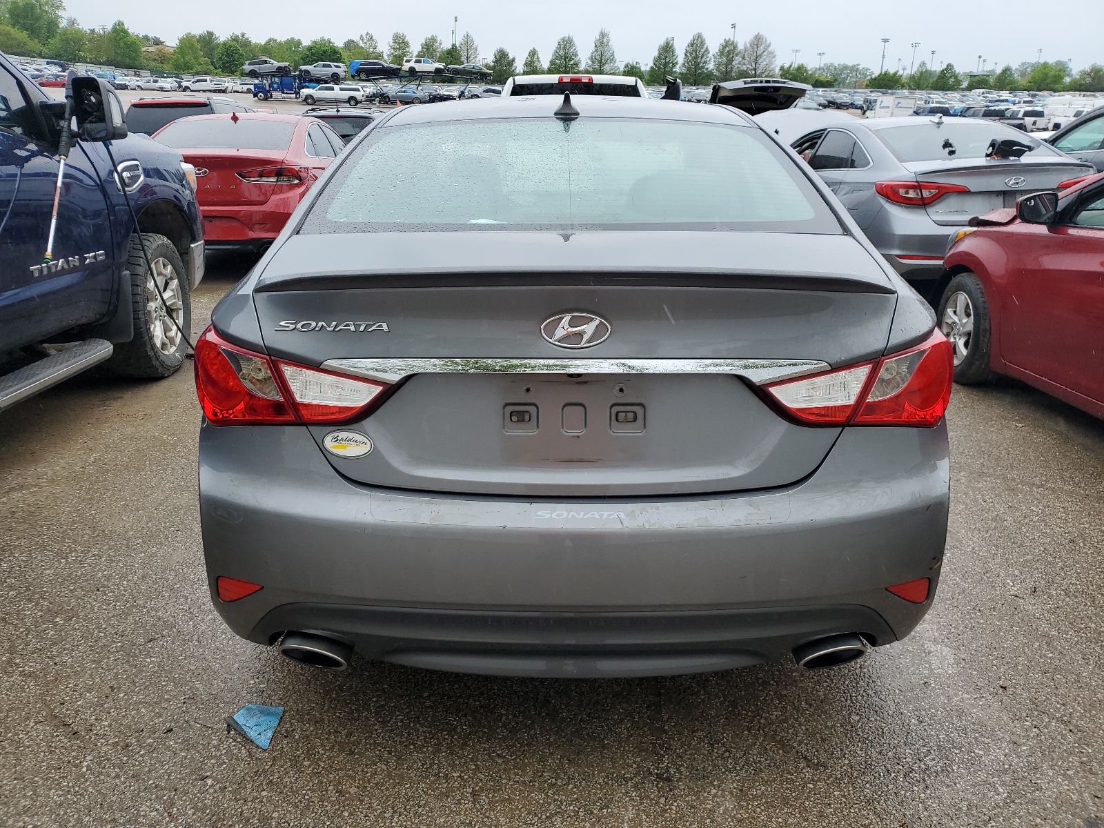 2014 Hyundai Sonata Se vin: 5NPEC4AC2EH925175