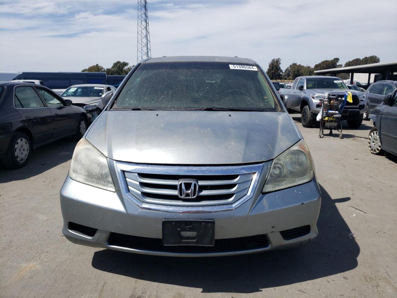 2009 Honda Odyssey Ex VIN: 5FNRL38429B052736 Lot: 51396584