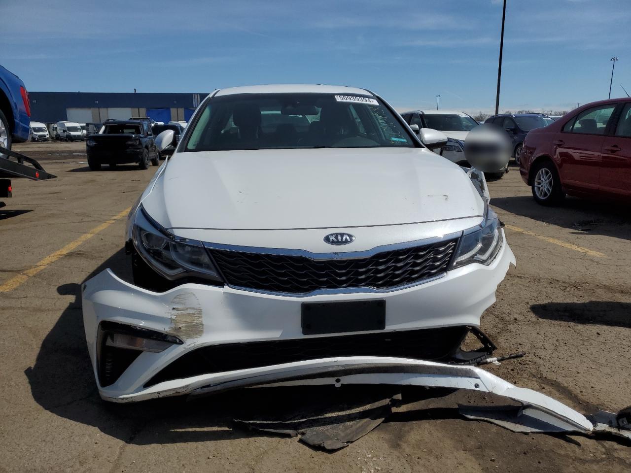 2020 Kia Optima Lx VIN: 5XXGT4L37LG428380 Lot: 50939394