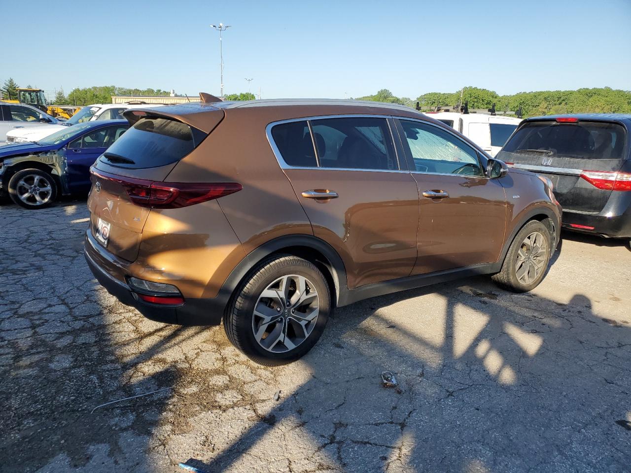 2020 Kia Sportage Ex VIN: KNDPNCAC4L7738468 Lot: 51906394