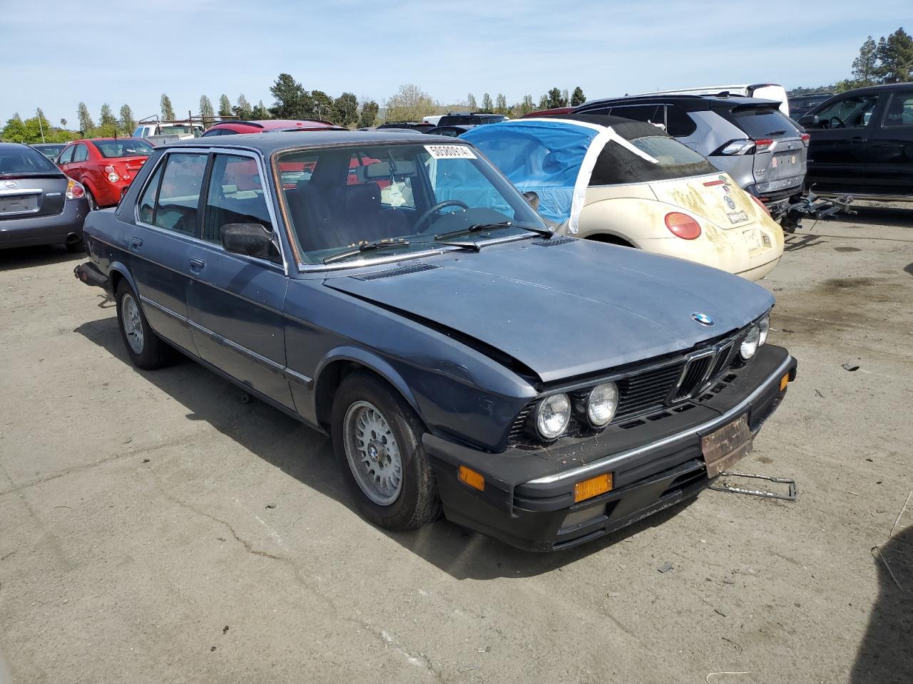 1986 BMW 528 E Automatic VIN: WBADK8301G9705124 Lot: 50580914