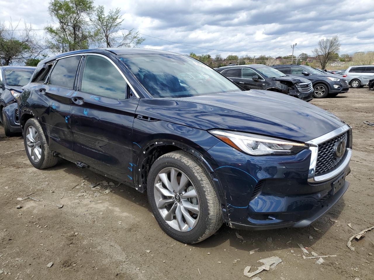 2021 Infiniti Qx50 Pure VIN: 3PCAJ5AB8MF106136 Lot: 50511414