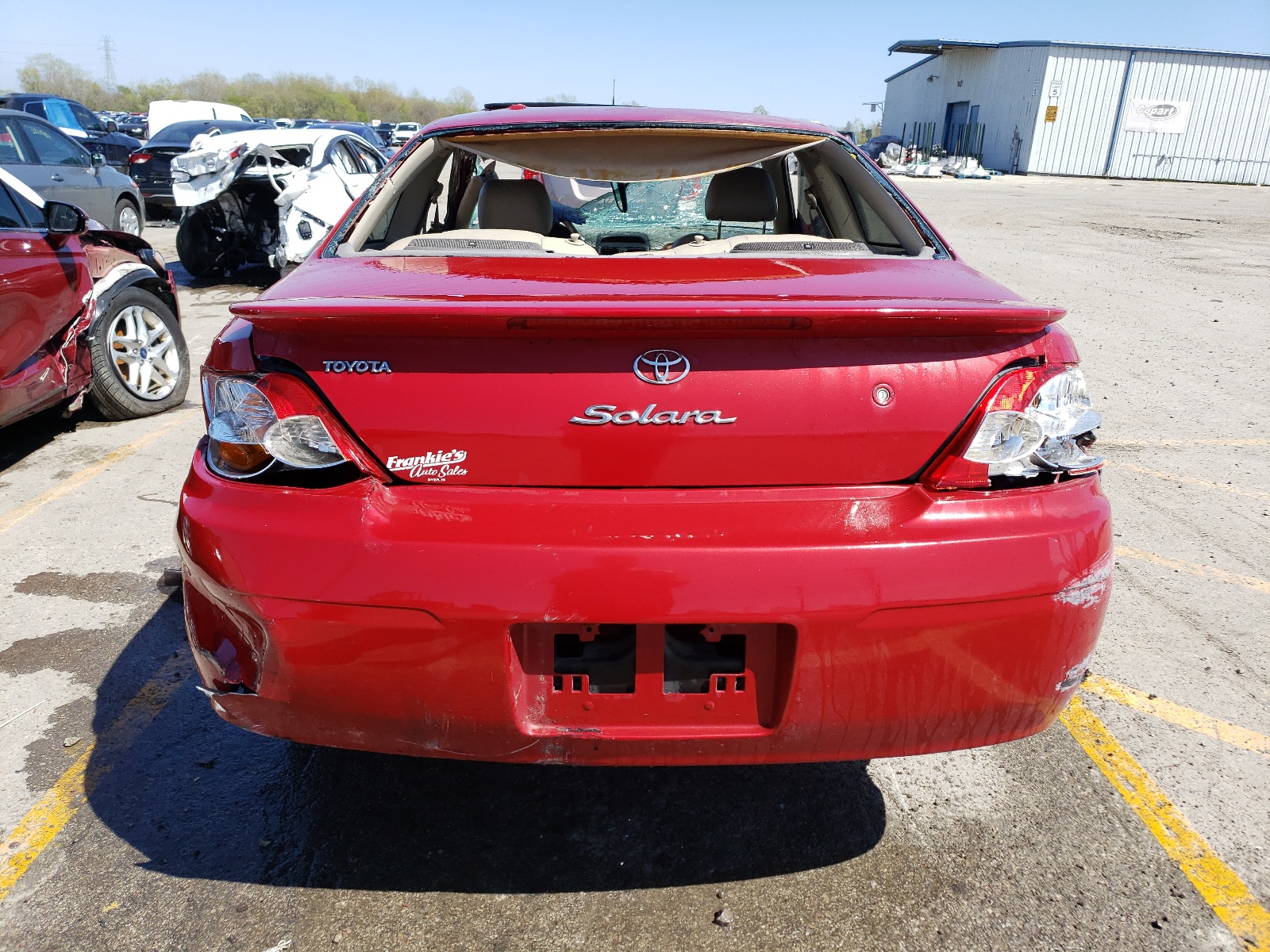 2T1CF28P32C542744 2002 Toyota Camry Solara Se